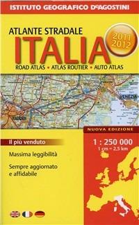 Atlante stradale Italia 1:250.000 2011-2012 - copertina