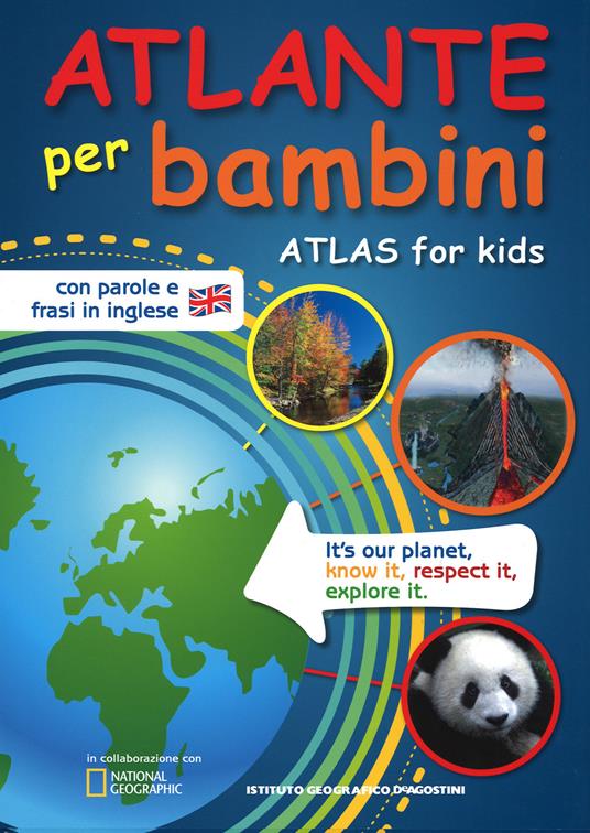 Atlante per bambini-Atlas for kids - copertina
