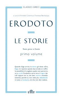 Le storie. Testo greco a fronte. Vol. 1 - Erodoto - copertina