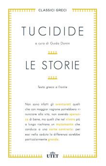 Le storie. Testo greco a fronte - Tucidide - copertina