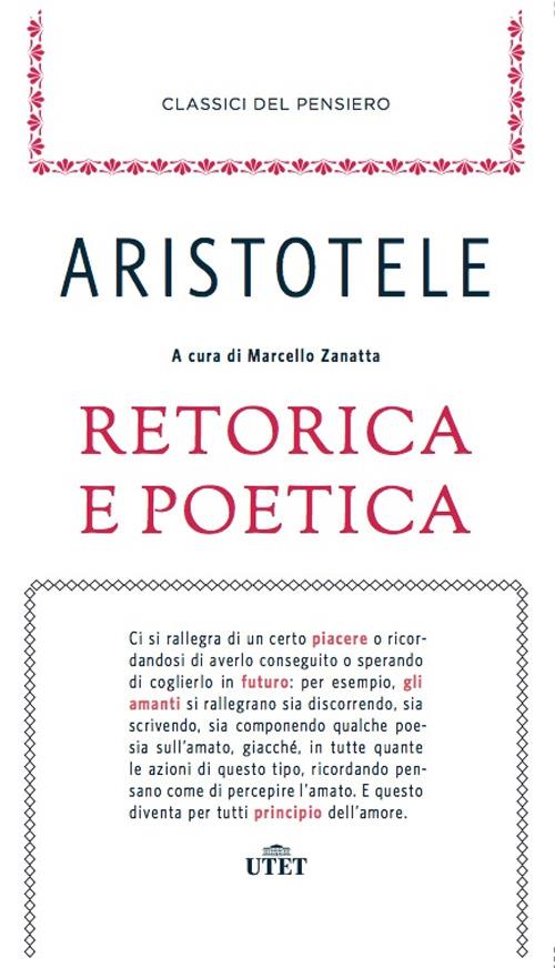Retorica e poetica. Con e-book - Aristotele - copertina