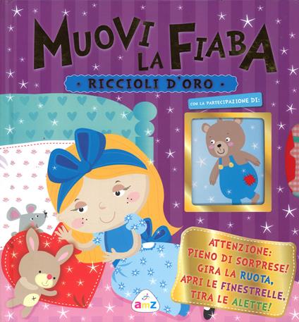 Riccioli d'oro. Muovi la fiaba. Ediz. illustrata - copertina