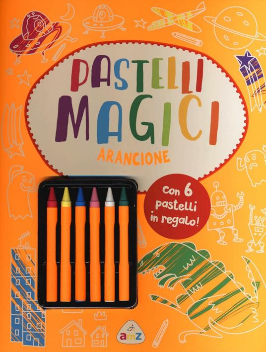 Pastelli magici (arancione). Ediz. illustrata. Con gadget - copertina