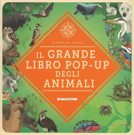 Il grande libro pop-up degli animali - Hannah Pang - copertina