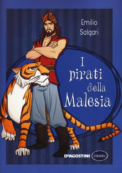 I pirati della Malesia - Emilio Salgari - copertina