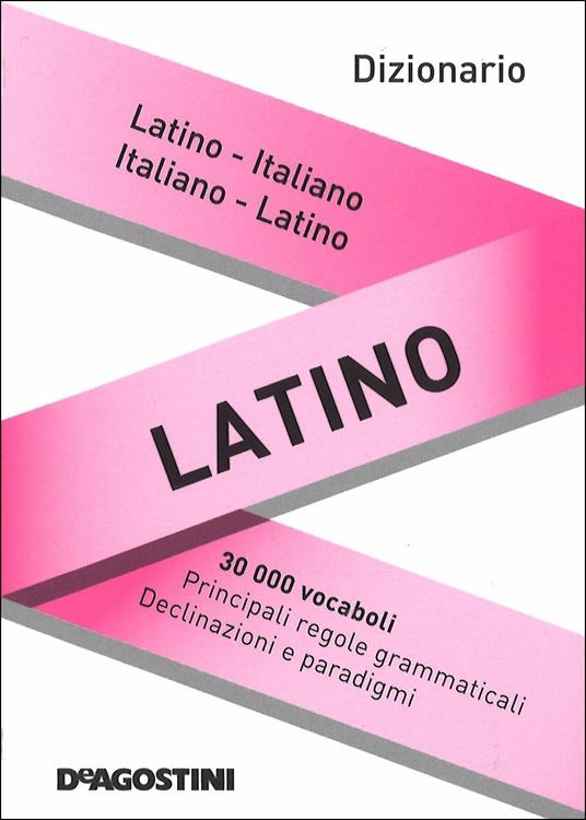 Dizionario tascabile latino - copertina