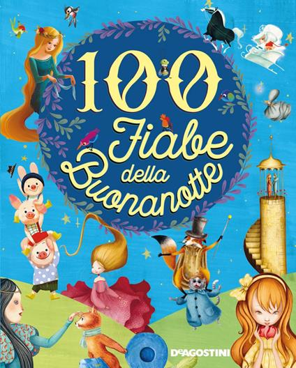 100 fiabe della buona notte - AA.VV. - ebook
