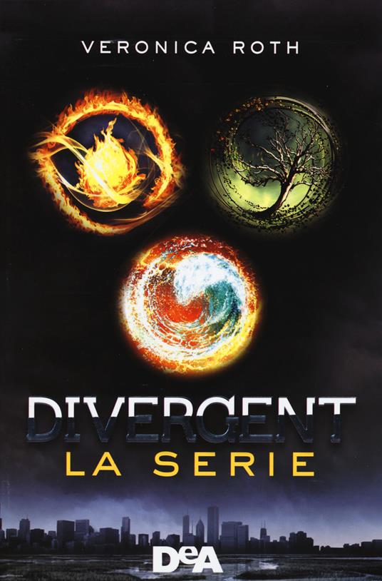 Divergent. La serie completa: Divergent-Insurgent-Allegiant-Four - Veronica Roth - copertina