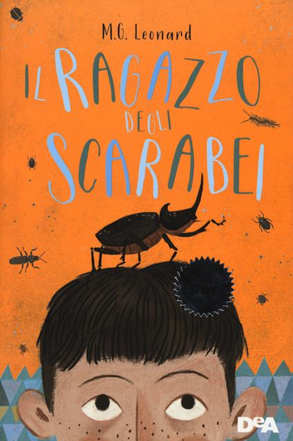 Il ragazzo degli scarabei - M. G. Leonard - copertina