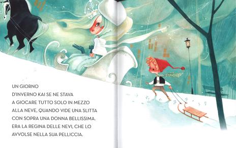 La regina delle nevi. Con adesivi. Ediz. a colori. Con app - Roberta Zilio,Daniela Volpari - 4