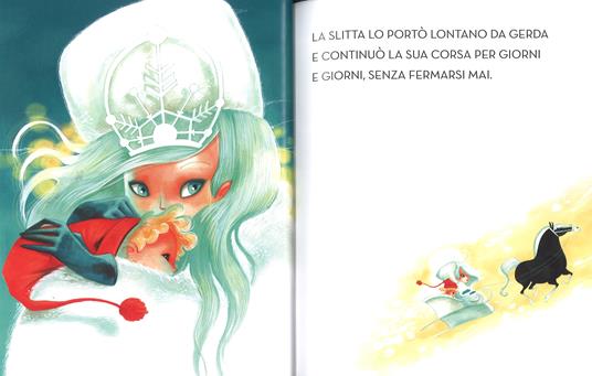 La regina delle nevi. Con adesivi. Ediz. a colori. Con app - Roberta Zilio,Daniela Volpari - 5