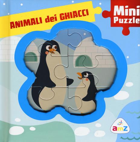 Animali dei ghiacci. Mini puzzle - Rita Giannetti,Valentina Deiana - copertina