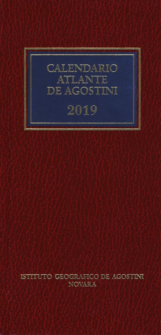 Calendario atlante De Agostini 2019. Con applicazione online - copertina