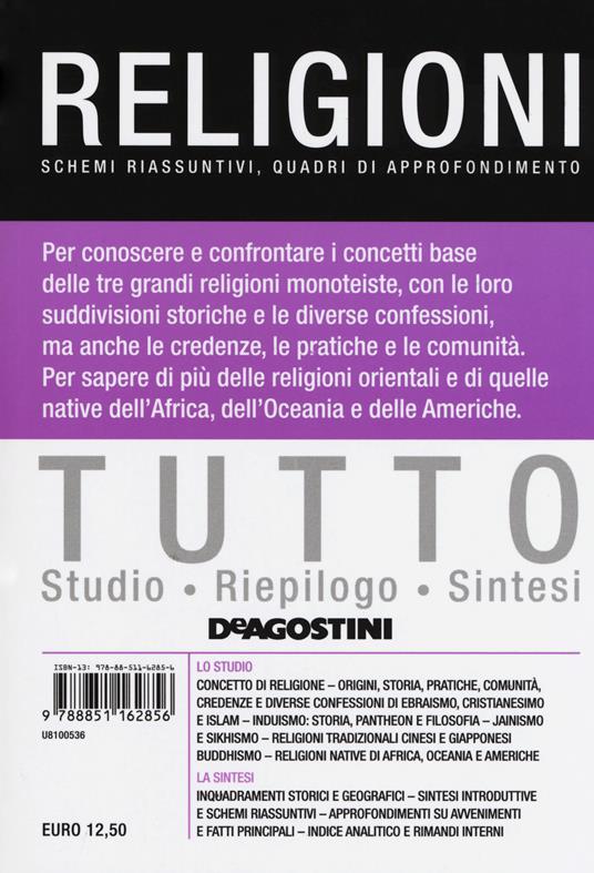 Tutto religioni - copertina