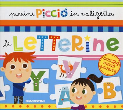 Le letterine. Piccini Picciò in valigetta. Ediz. a colori. Con puzzle - Beatrice Tinarelli - copertina