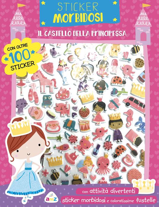 Il castello della principessa. Con adesivi. Ediz. a colori - Dawn Machell - copertina