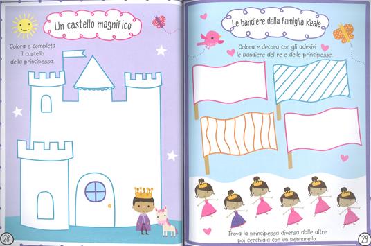 Il castello della principessa. Con adesivi. Ediz. a colori - Dawn Machell - 3