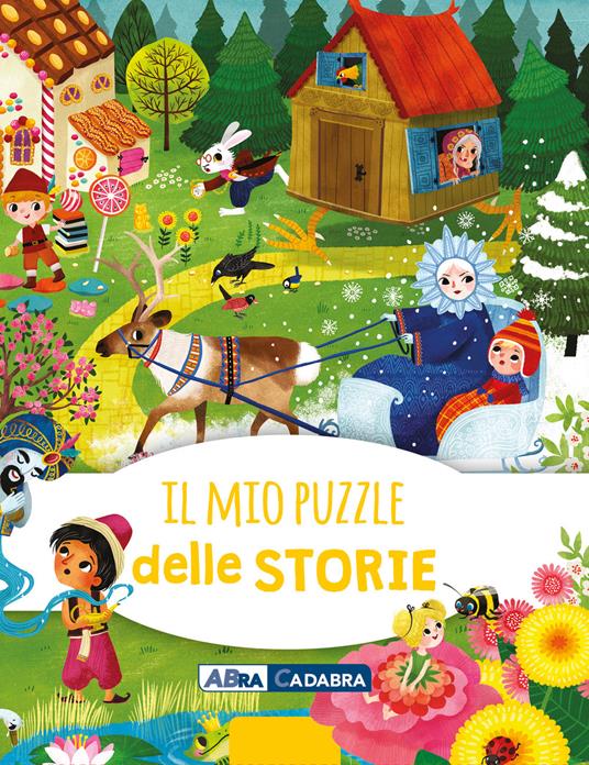 Il mio puzzle delle storie. Ediz. a colori. Con puzzle - Miriam Bos - copertina