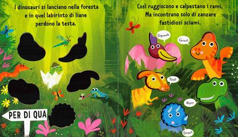 Dinosauri, roar, roar! Libro sonoro. Ediz. a colori - Gareth Lucas - 3