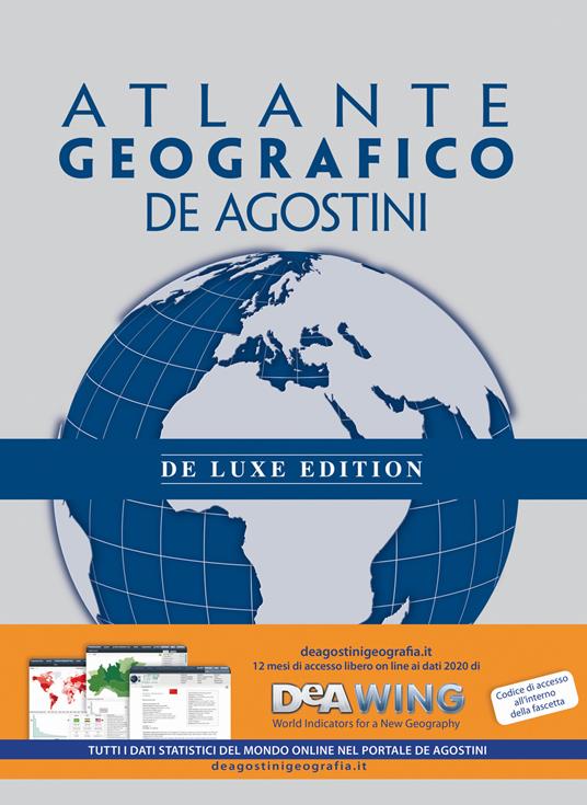 Atlante geografico De Agostini. Ediz. deluxe - copertina