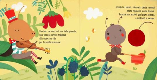 La cicala e la formica. Ediz. a colori - Maria Neradova - 2