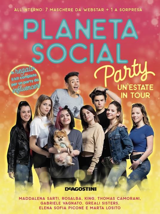 Planeta social party. Un'estate in tour. Con gadget - copertina