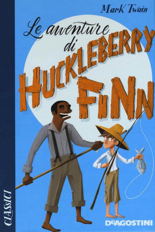 Le avventure di Huckleberry Finn - Mark Twain - copertina