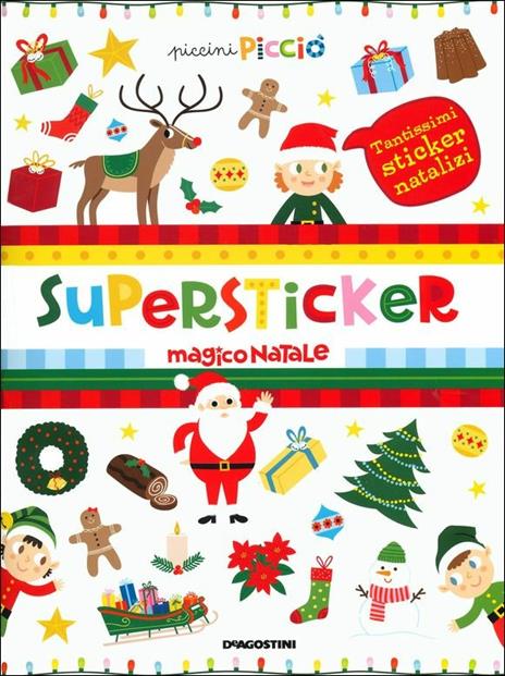 Magico Natale. Supersticker. Ediz. a colori - Beatrice Tinarelli - copertina