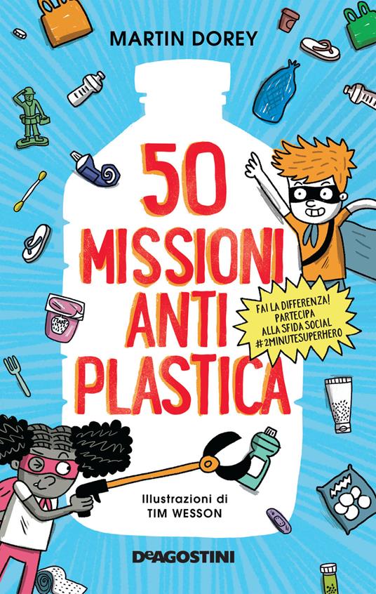 50 missioni antiplastica - Martin Dorey - copertina