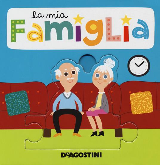 La mia famiglia. Libro puzzle. Ediz. a colori - Beatrice Tinarelli - copertina