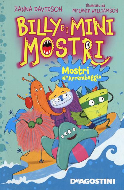 Mostri all'arrembaggio. Billy e i Mini Mostri. Ediz. a colori - Zanna Davidson - copertina