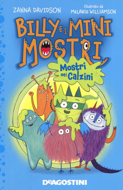 Mostri nei calzini. Billy e i Mini Mostri. Ediz. a colori - Zanna Davidson - copertina