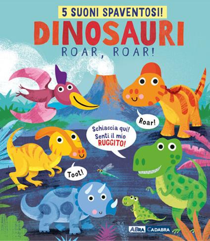 Dinosauri, roar, roar! Ediz. a colori - Gareth Lucas - copertina