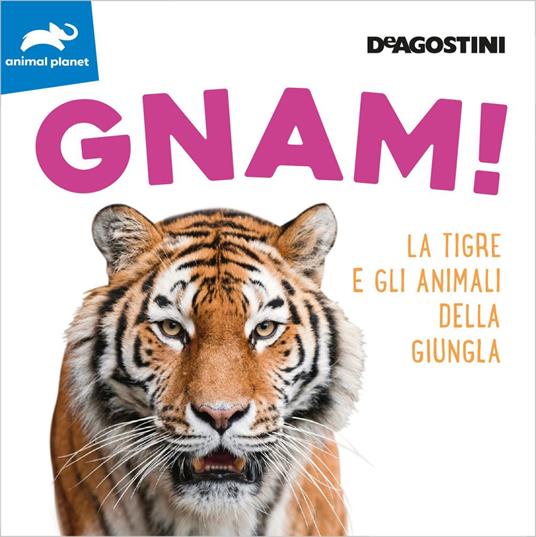 Gnam! La tigre e gli animali della giungla. Ediz. a colori - copertina