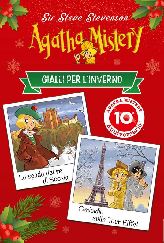 Gialli per l'inverno: La spada del re di Scozia-Omicidio sulla tour Eiffel - Sir Steve Stevenson - copertina