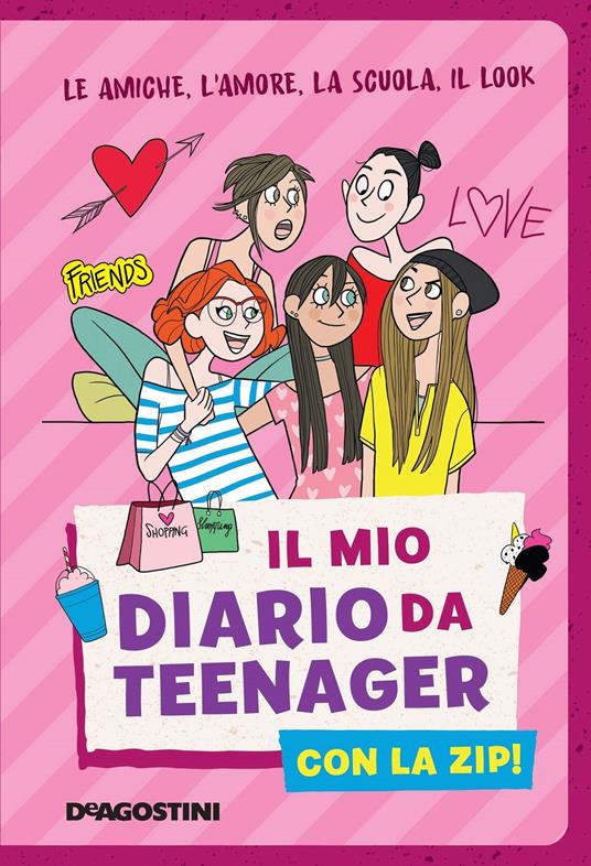Il mio diario da teenager con la zip! - copertina