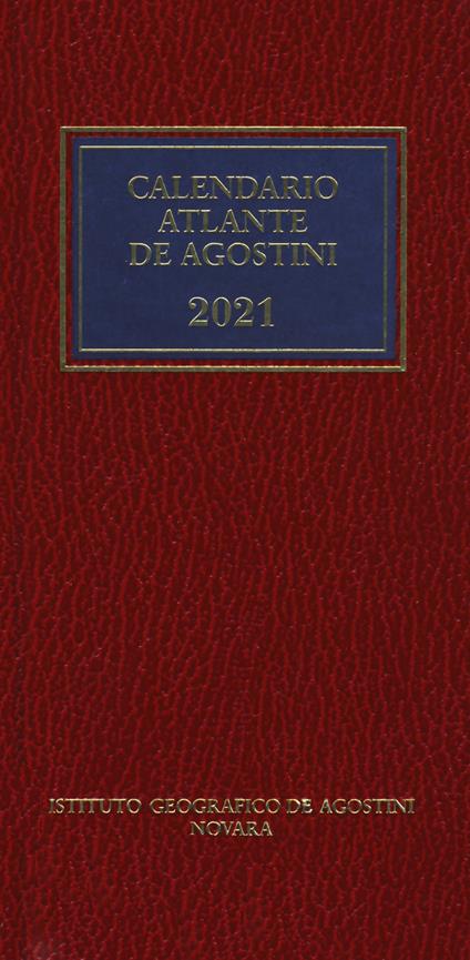 Calendario atlante De Agostini 2021. Con applicazione online - copertina