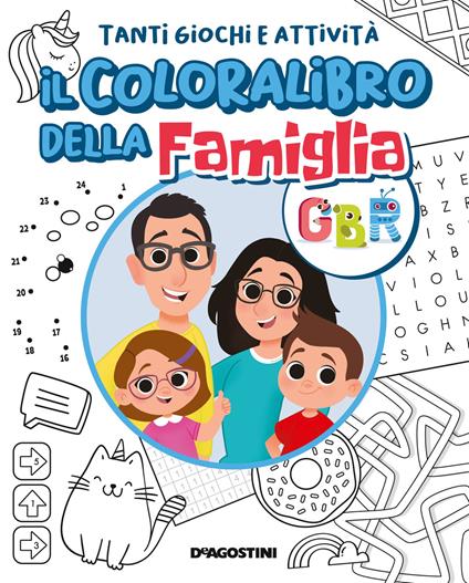 Il coloralibro della famiglia GBR. Ediz. illustrata - GBR - copertina