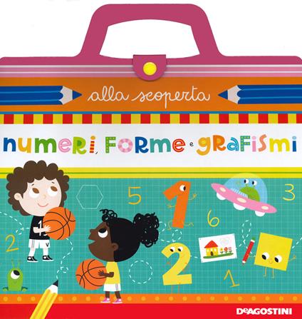 Numeri, forme e grafismi. Ediz. a colori. Ediz. a spirale - Lisa Lupano - copertina