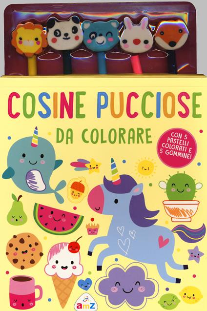 Cosine pucciose da colorare. Nuova ediz. - Charly Lane - copertina