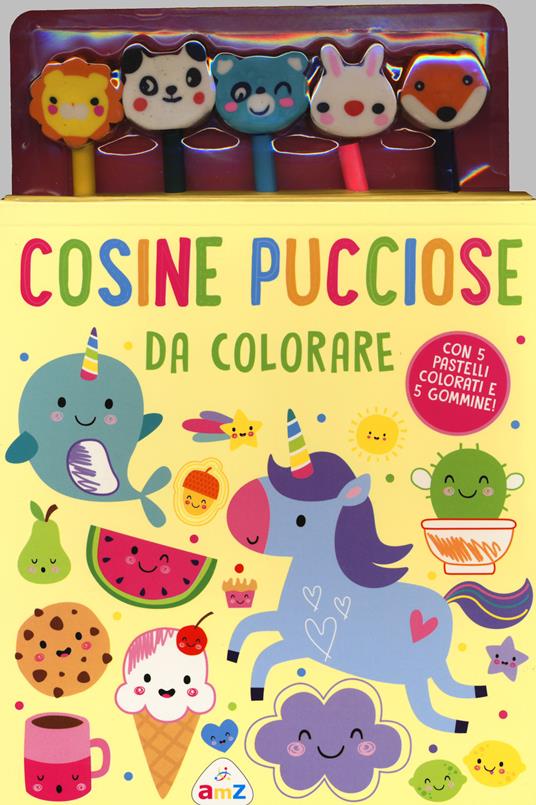 Cosine pucciose da colorare. Nuova ediz. - Charly Lane - copertina