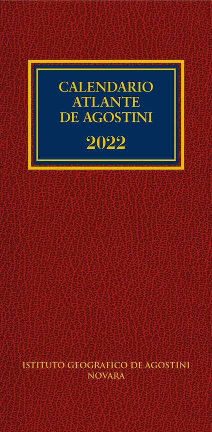 Calendario atlante De Agostini 2022. Con applicazione online - copertina