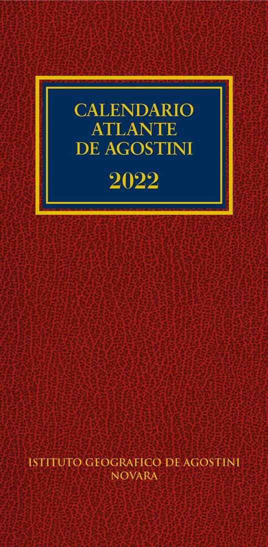 Calendario atlante De Agostini 2022. Con applicazione online - copertina