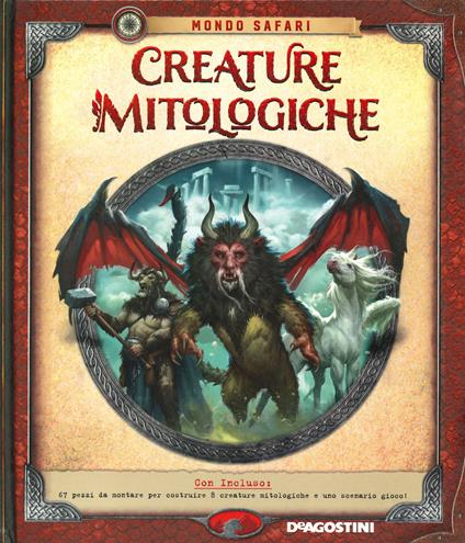 Creature mitologiche. Ediz. a colori. Con gadget - L. J. Tracosas - copertina