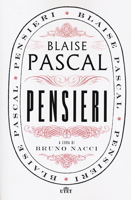 Pensieri - Blaise Pascal - copertina