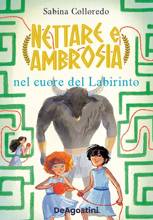 Nettare e Ambrosia nel cuore del labirinto - Sabina Colloredo - copertina