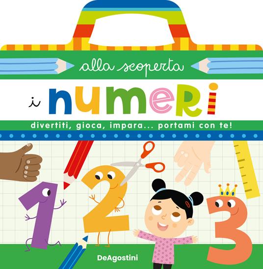 Valigetta alla scoperta. I numeri. Ediz. a colori. Ediz. a spirale - Lisa Lupano - copertina