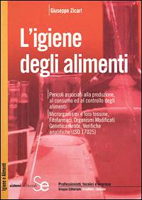 L' igiene degli alimenti - Giuseppe Zicari - copertina