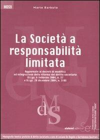 La società a responsabilità limitata - Mario Barbuto - copertina