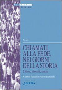 Chiamati alla fede, nei giorni della storia - copertina